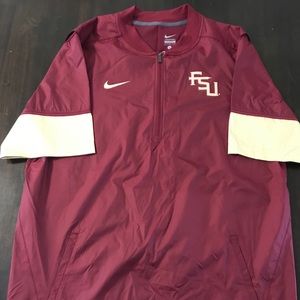 NEW NIKE FSU baseball jacket - with tags